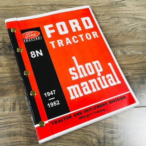 Ford tractor shop - shop, manual